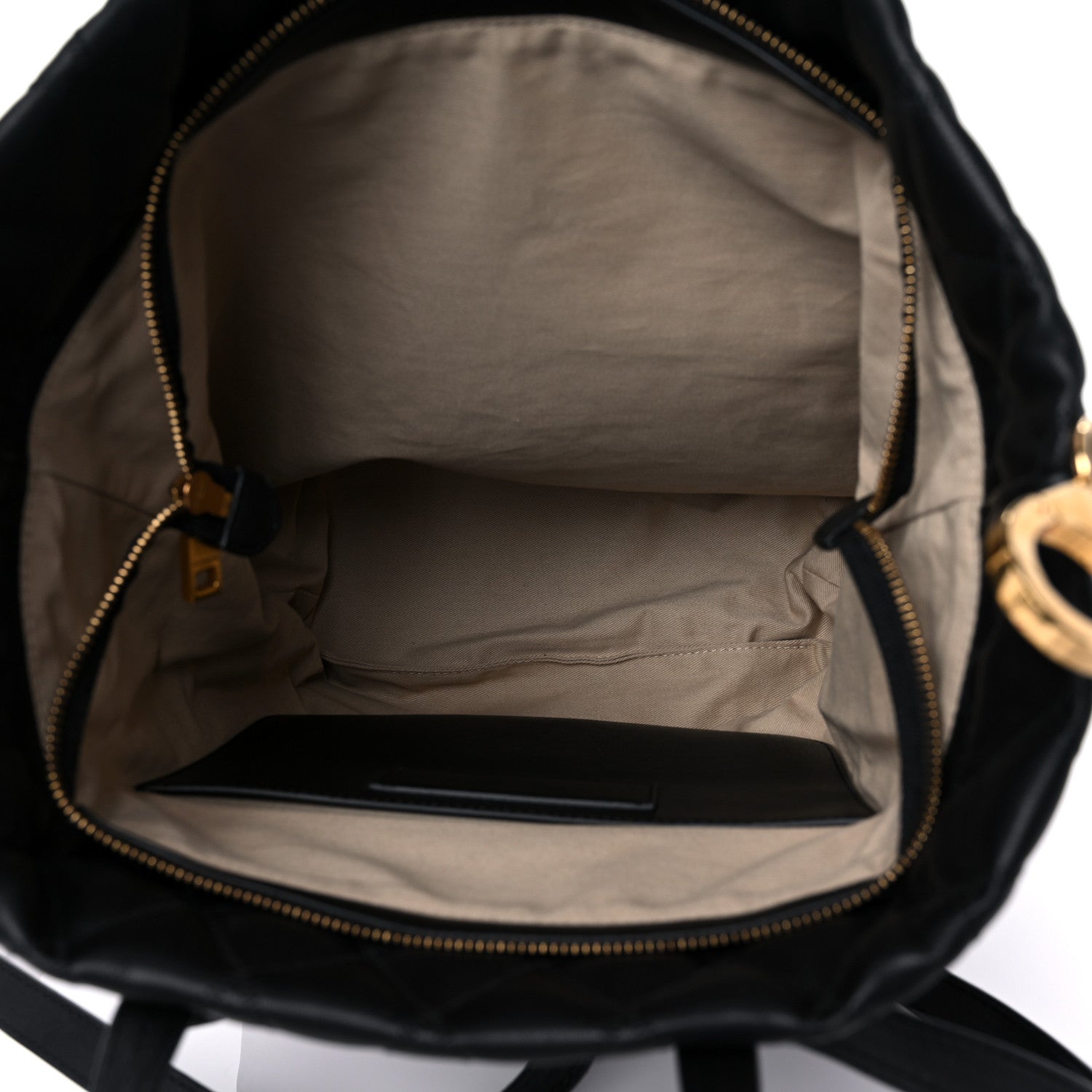 Givenchy Rubberized Canvas Quilted Duo Backpack Black 5 of 13