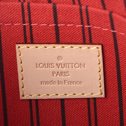 Louis Vuitton Monogram Neverfull MM GM Pochette Cherry 6 of 7