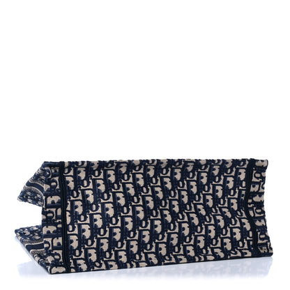 Christian Dior Oblique Medium Book Tote Blue Multicolor 3 of 11