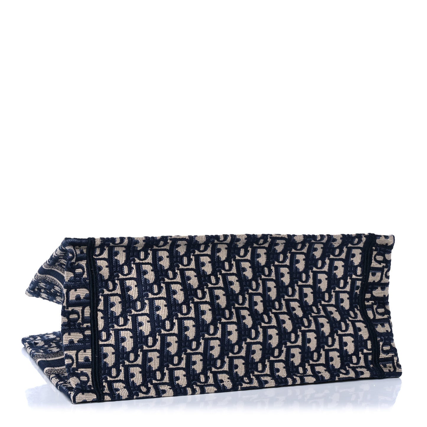 Oblique Medium Book Tote Blue Multicolor
