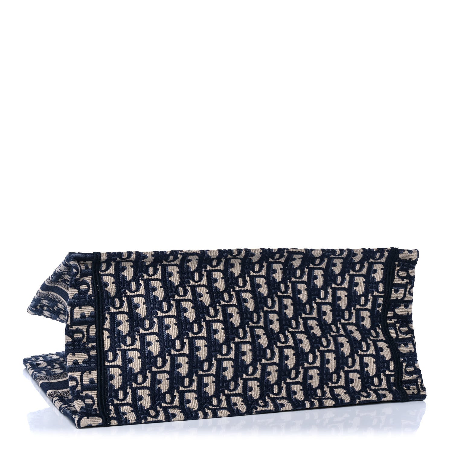 Christian Dior Oblique Medium Book Tote Blue Multicolor 3 of 11