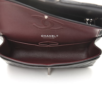 Chanel Lambskin Quilted Medium Double Flap Black 5 of 17