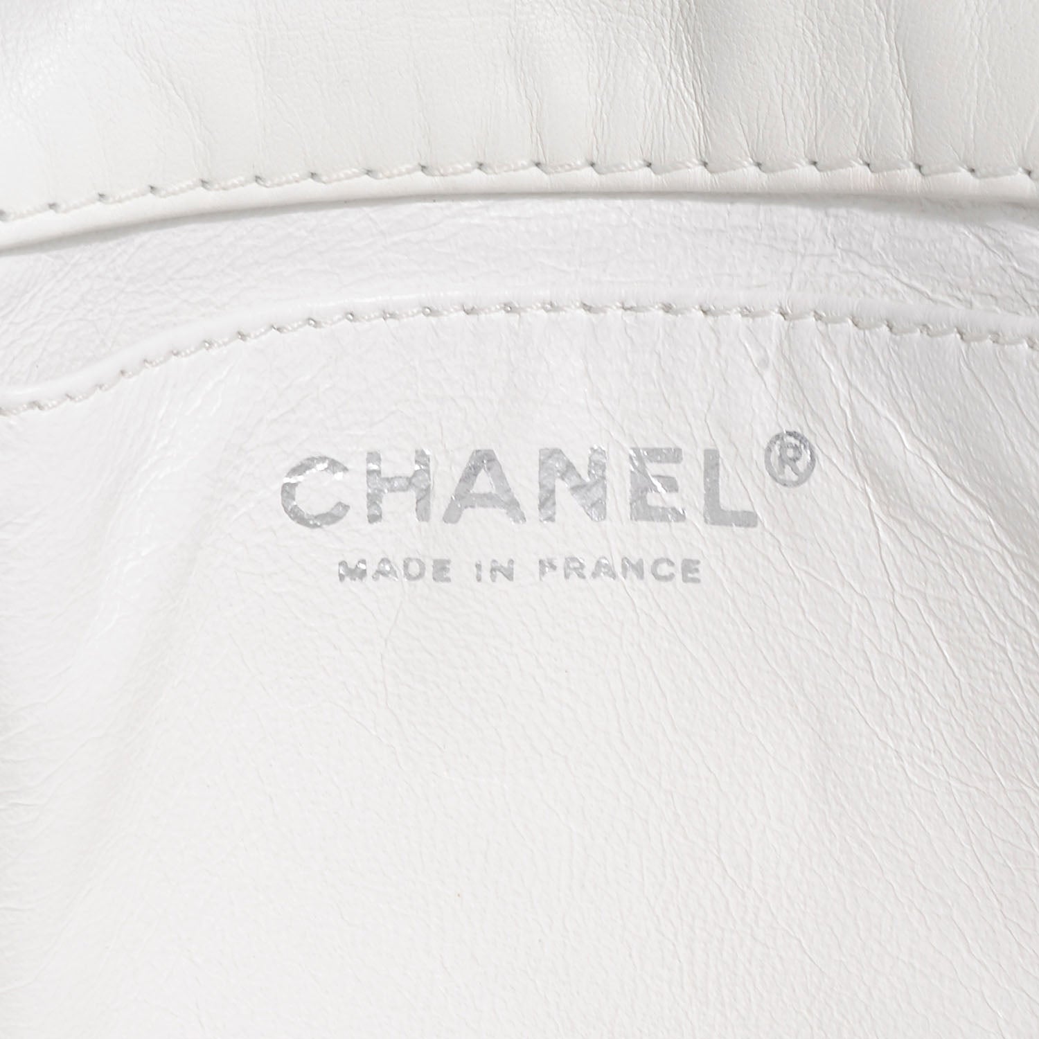 Chanel Lambskin Sensual Medium Flap White 8 of 9