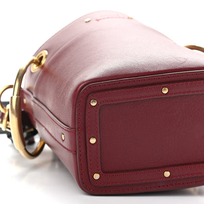 Chloe Smooth Calfskin Roy Bucket Bag Plum Purple 8 of 10