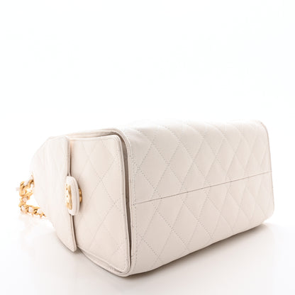 Chanel Caviar Quilted Small Chanel 25 Handbag White 4 of 11