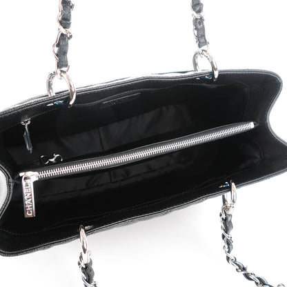 Chanel Caviar Quilted Grand Shopping Tote GST Black 5 of 7