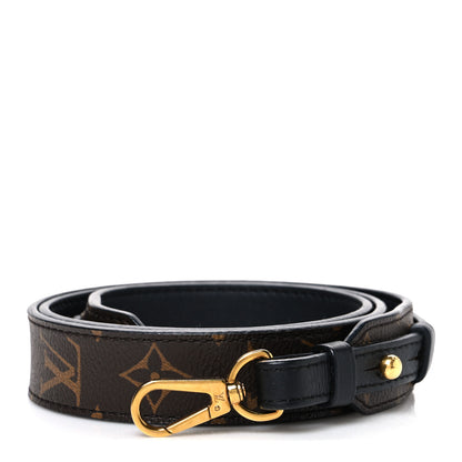 Louis Vuitton Monogram Bandouliere Shoulder Strap Black 1 of 5