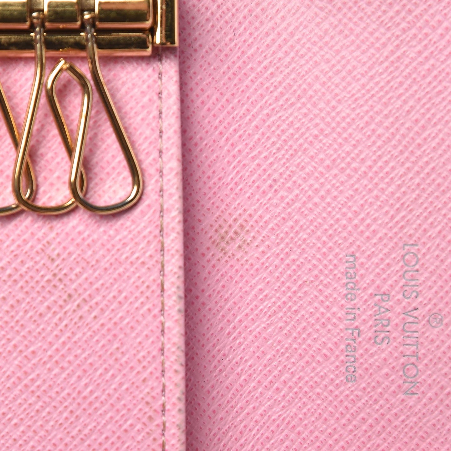 Monogram Multicolor Multicles 4 Key Holder White Litchi