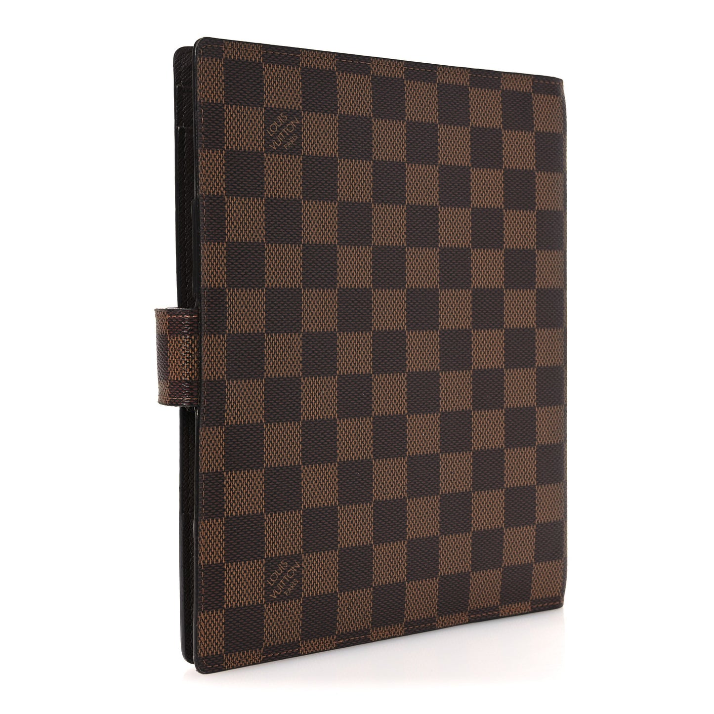 Damier Ebene Large Ring Agenda Cover