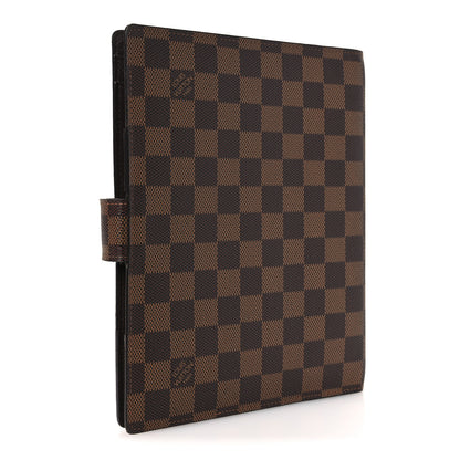 Louis Vuitton Damier Ebene Large Ring Agenda Cover 3 of 9
