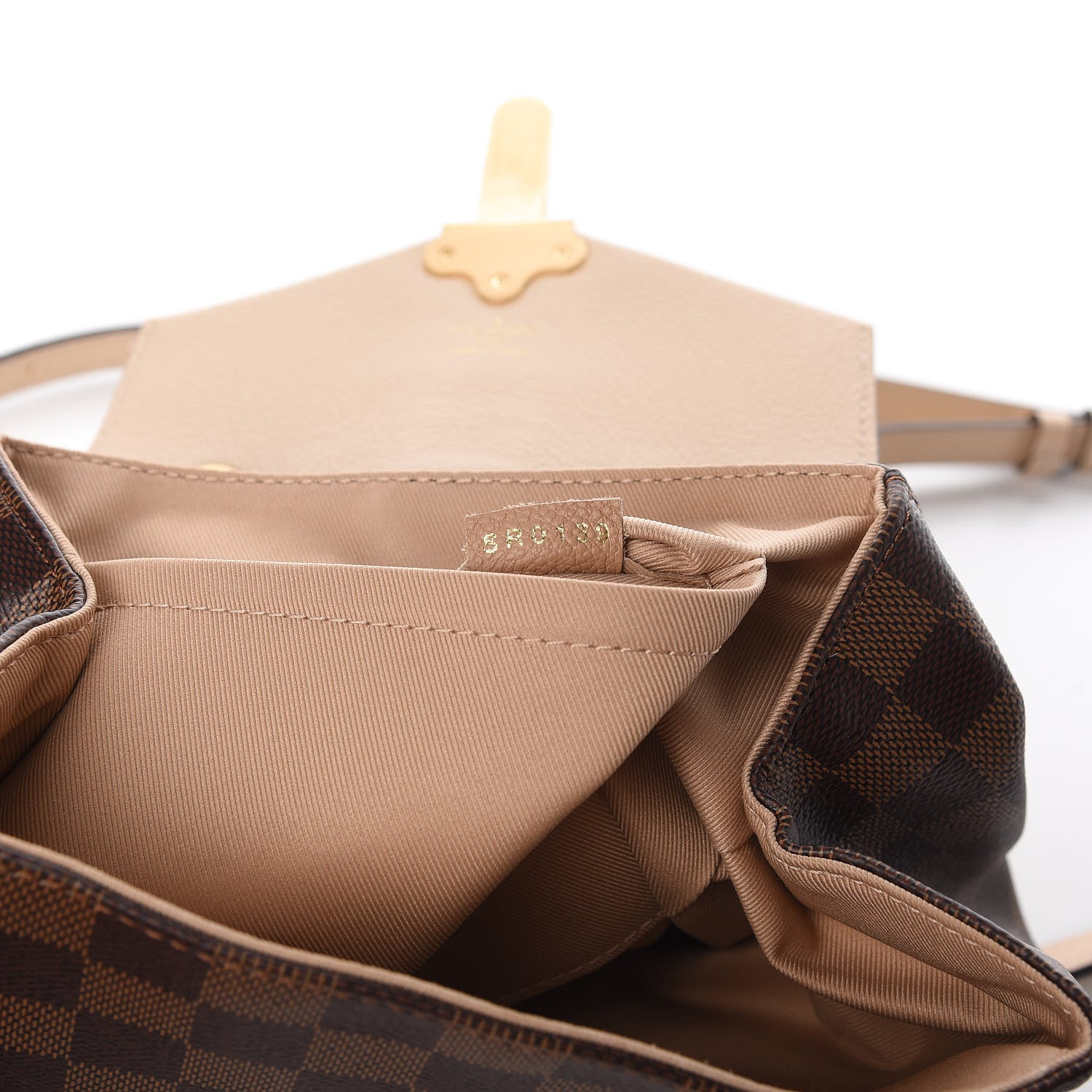 Louis Vuitton Damier Ebene Clapton Backpack Creme 8 of 9