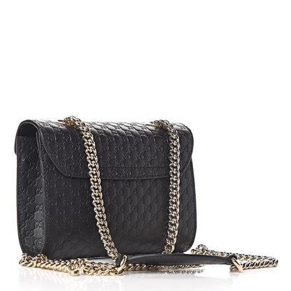 Gucci Microguccissima Mini Emily Shoulder Bag Black 3 of 10