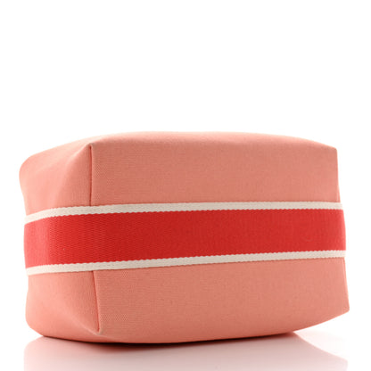 Hermes Canvas Small Bride-A-Brac Pouch Goyave 4 of 8