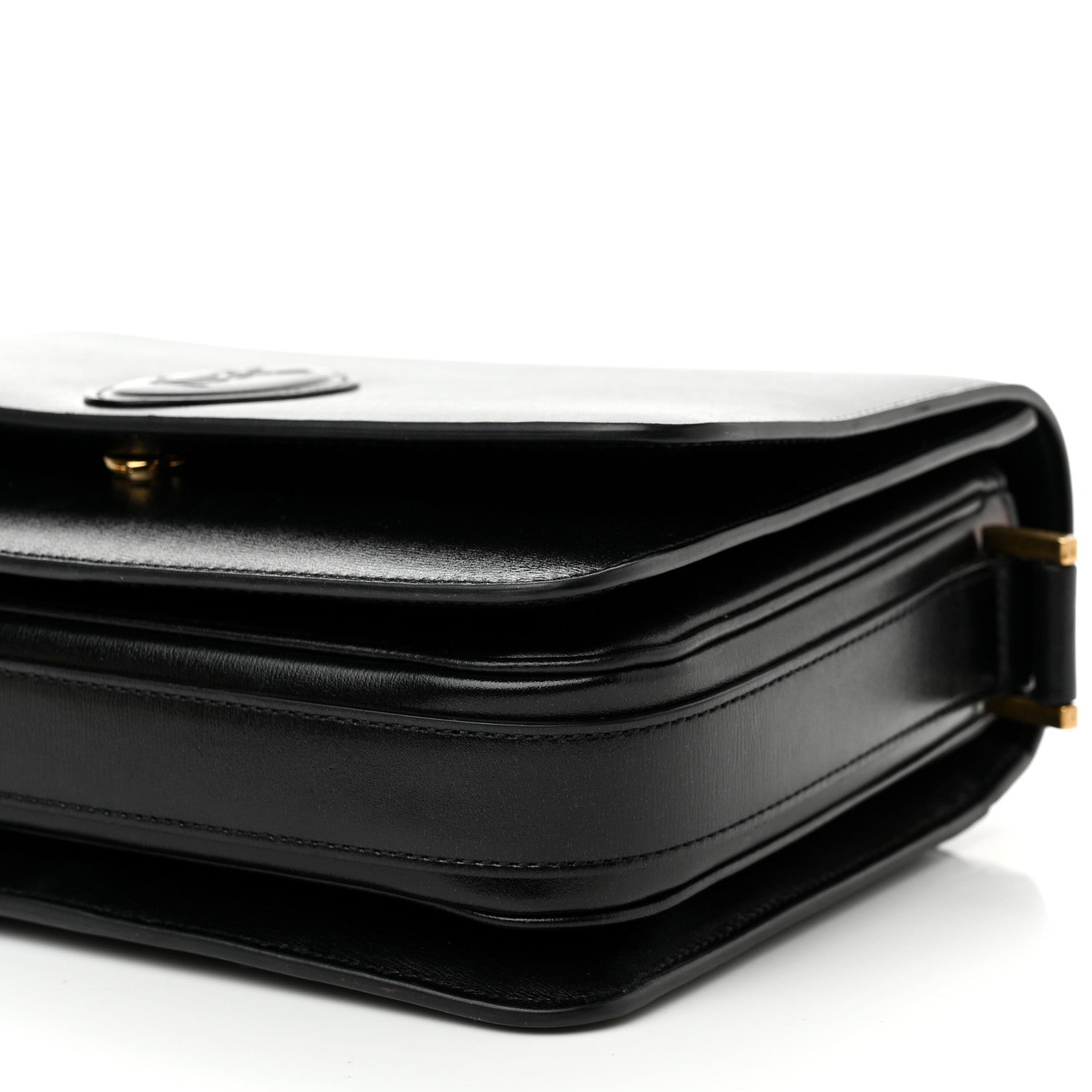 Saint Laurent Calfskin Medium Le 61 Shoulder Bag Black 8 of 8
