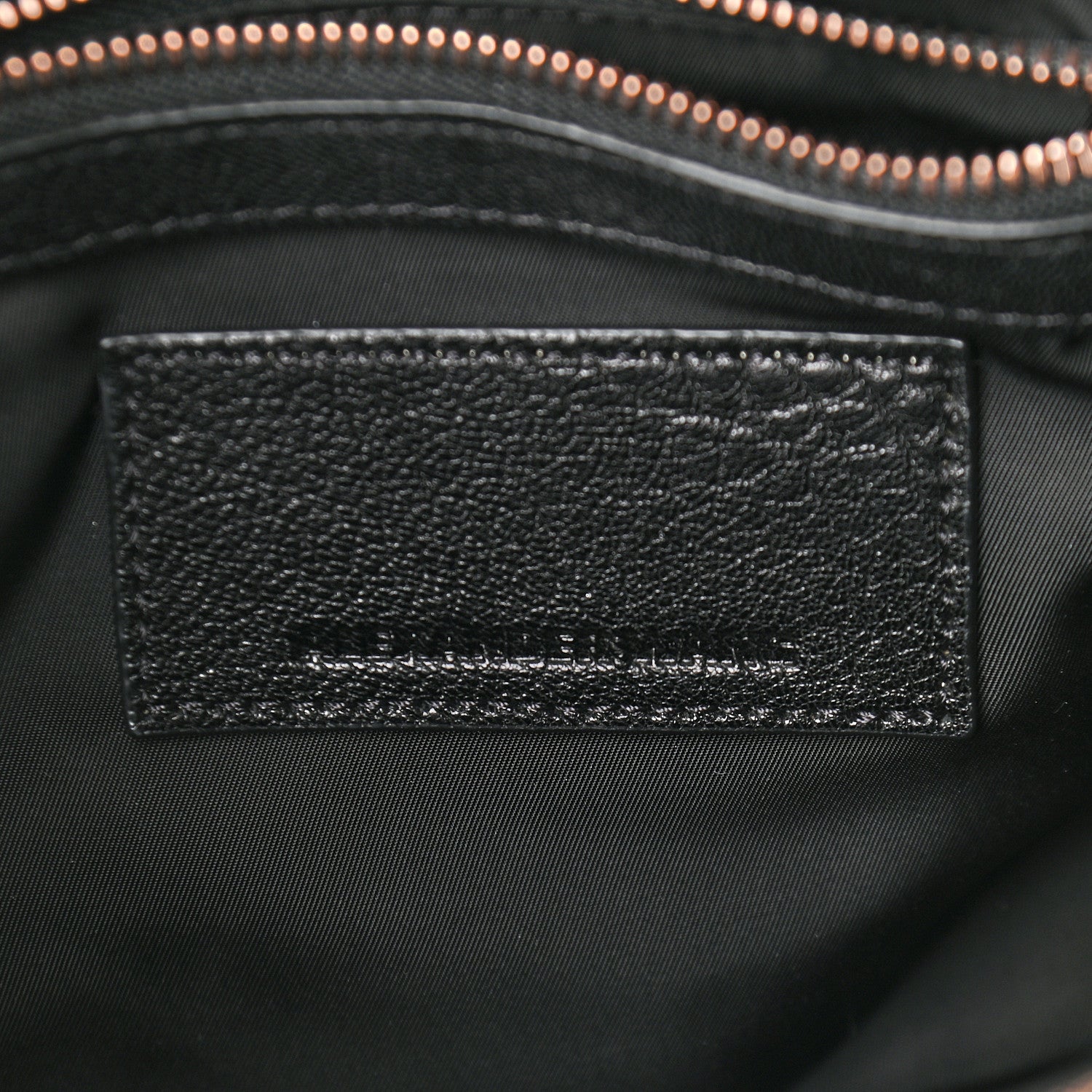 Alexander Wang Pebbled Lambskin Rockie Black Rose Gold Hardware 5 of 7