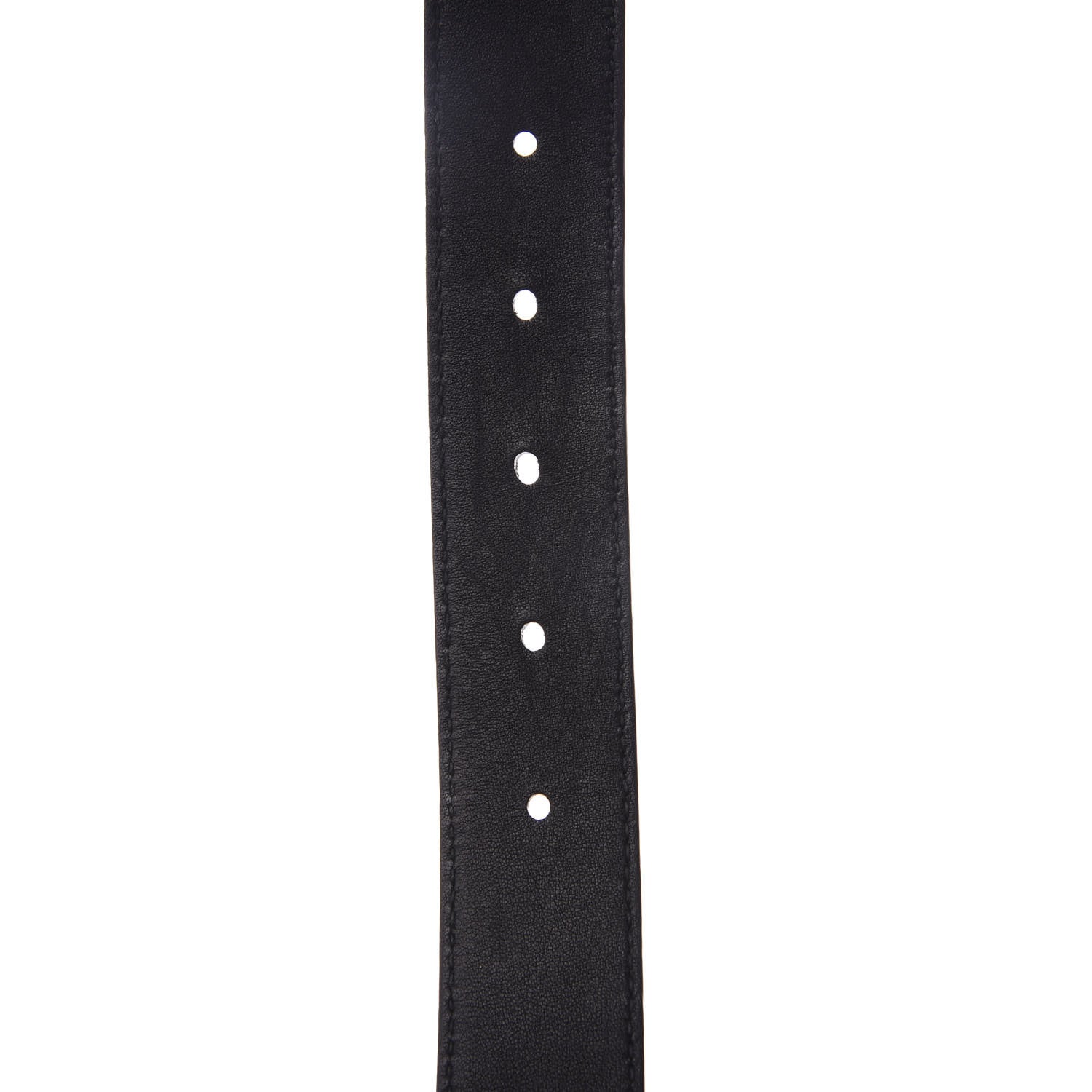 Gucci Calfskin Double G 30mm Belt 80 32 Black 3 of 5