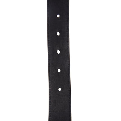 Gucci Calfskin Double G 30mm Belt 80 32 Black 3 of 5