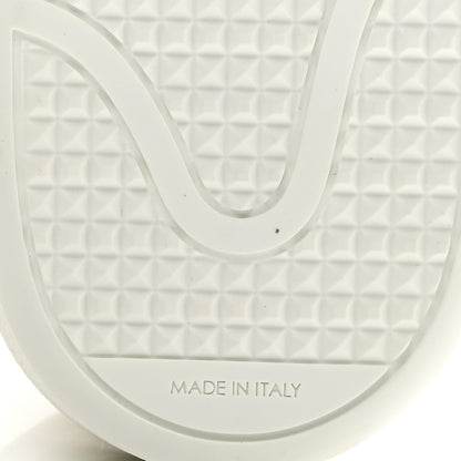Louis Vuitton Damier Azur Front Row Sneaker 39 White 9 of 10