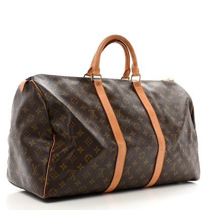 Louis Vuitton Monogram Keepall 50 2 of 15