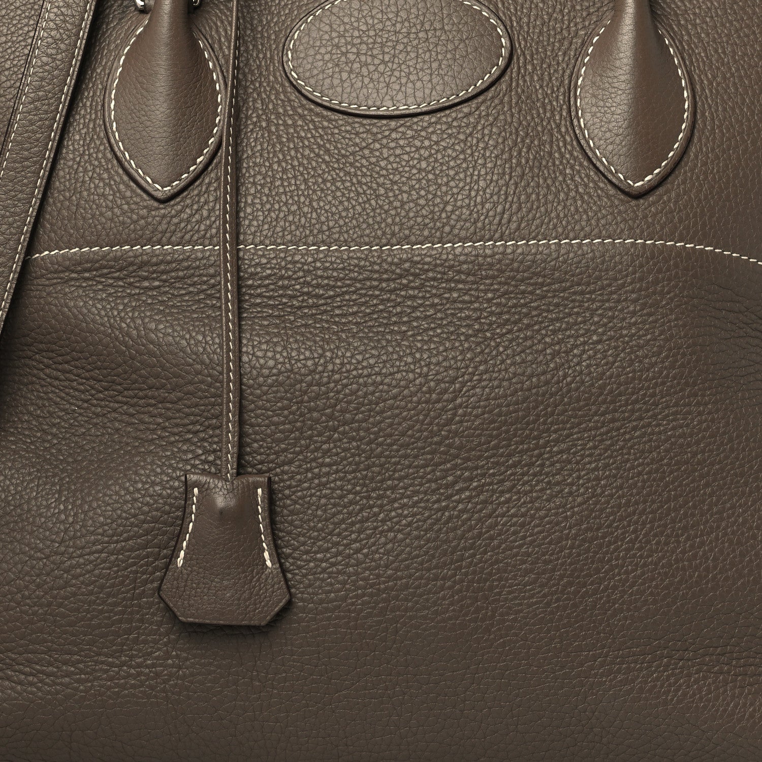 Hermes Taurillon Clemence Bolide 35 Etoupe 7 of 15