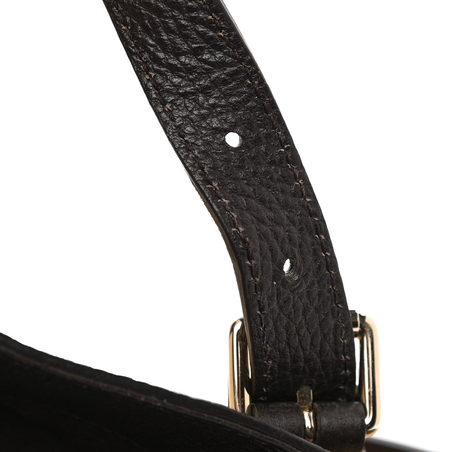 Canvas Britt Tote Dark Brown