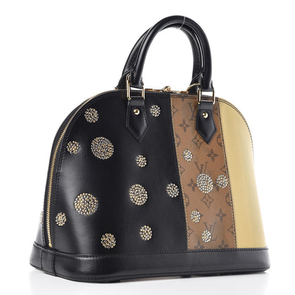 Louis Vuitton Reverse Monogram Studded Night Lights Alma PM 3 of 13