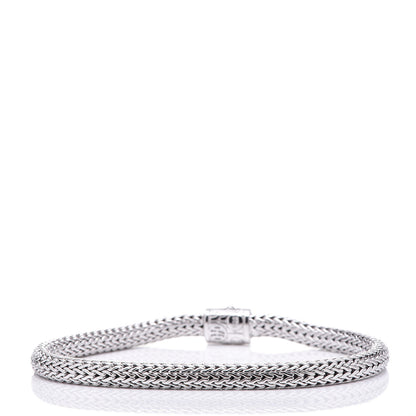 John Hardy Sterling Silver Black Sapphire 5mm Classic Chain Bracelet 3 of 5