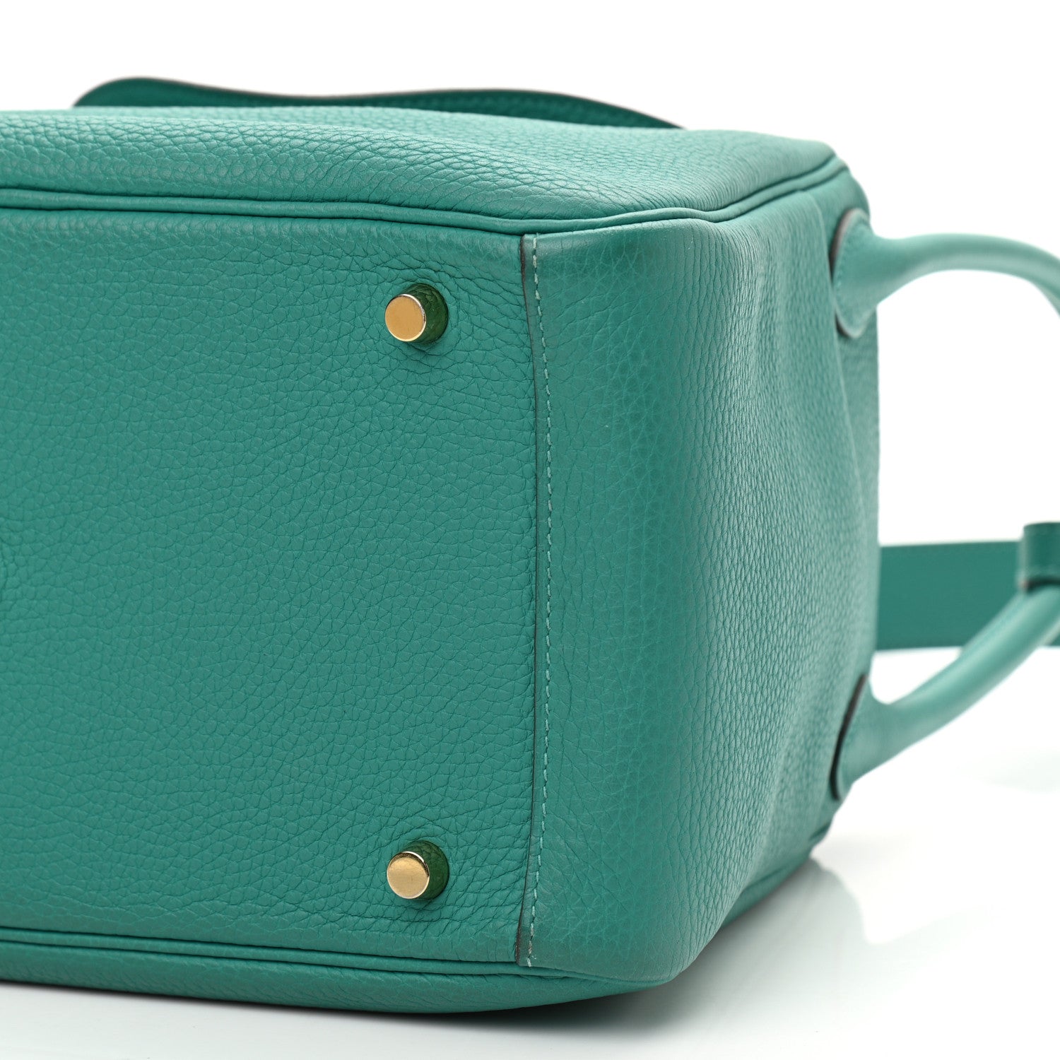 Hermes Taurillon Clemence Lindy 30 Vert Verone 10 of 11