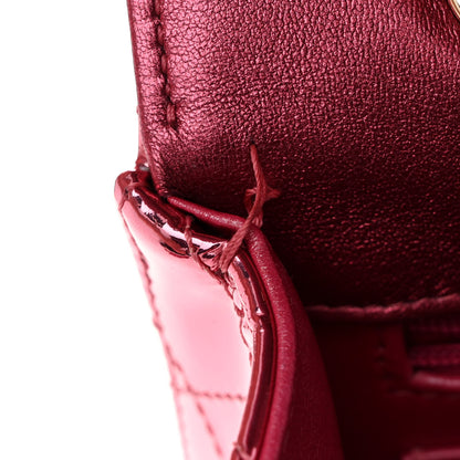 Chanel Mirror Calfskin Metallic Calfskin Quilted Hollywood Boulevard Backpack With Coin Purse Pink 8 of 12