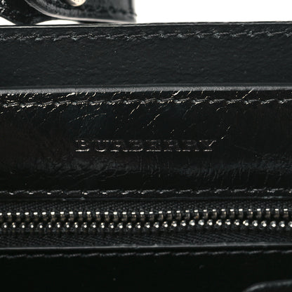 Burberry Soft Calfskin Small Banner Tote Black 6 of 9