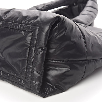 Chanel Nylon Quilted Medium Coco Cocoon Reversible Tote Black 13 of 17