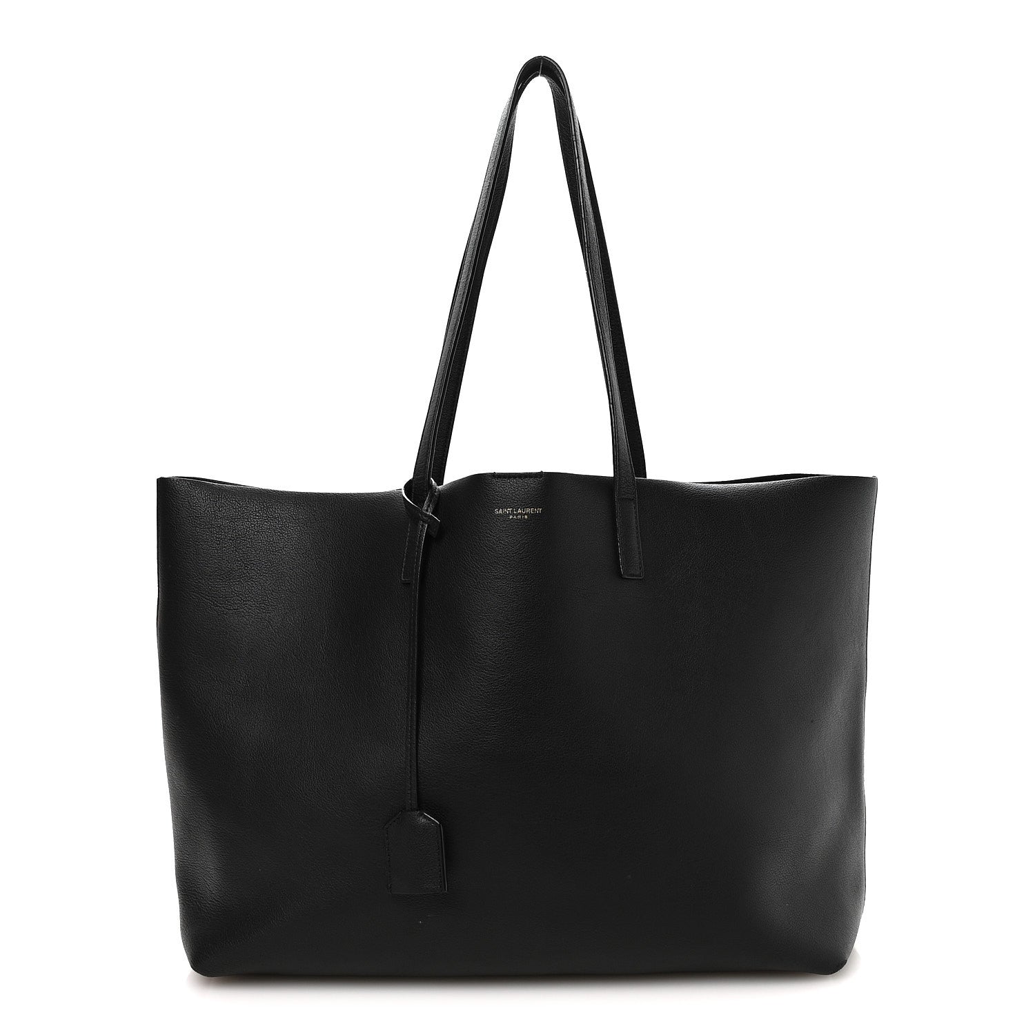 Saint Laurent Calfskin Large Shopping Tote Black 1 of 10