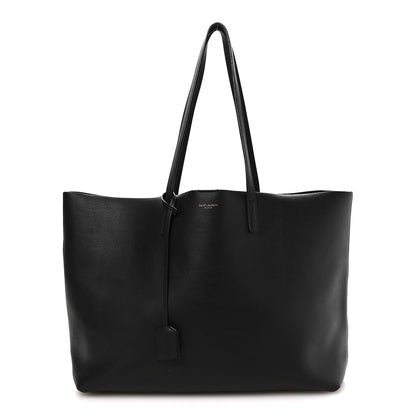 Saint Laurent Calfskin Large Shopping Tote Black 1 of 10