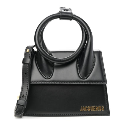 Jacquemus Smooth Calfskin Le Chiquito Noeud Black 1 of 10
