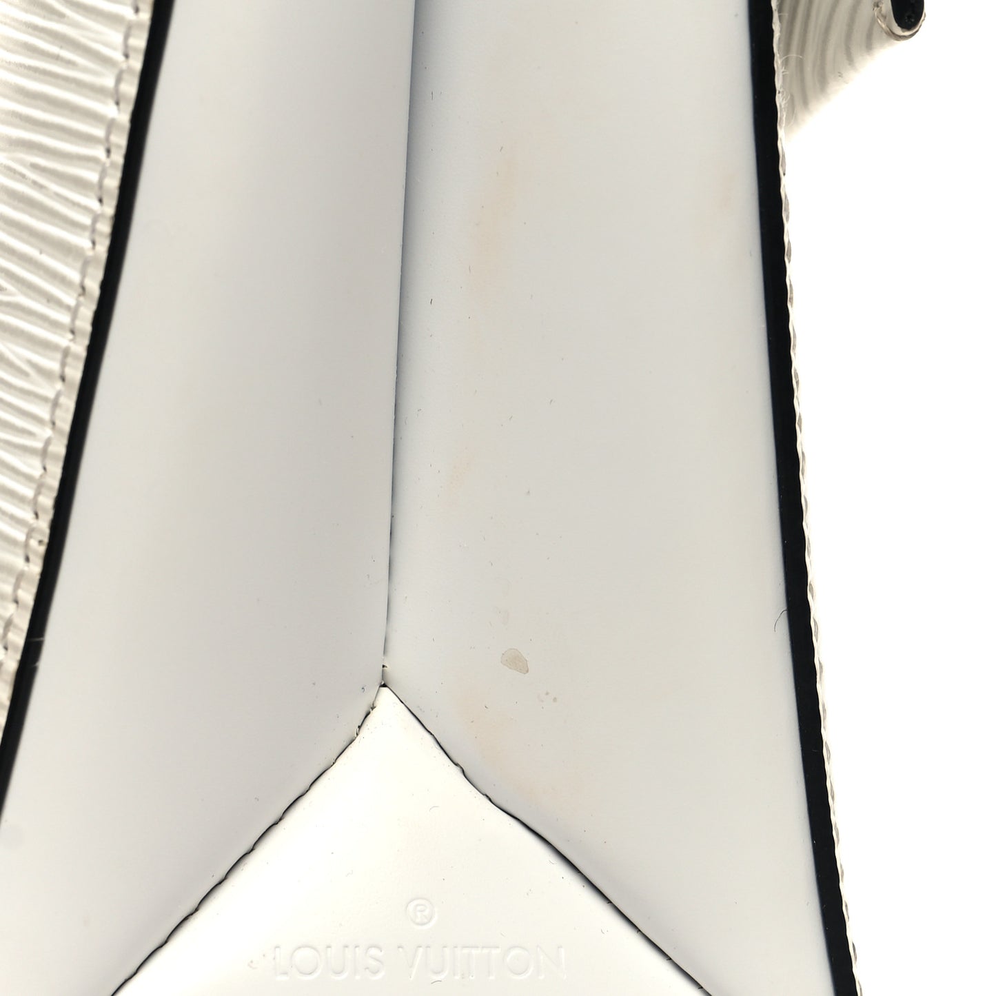 Epi Pochette Grenelle White
