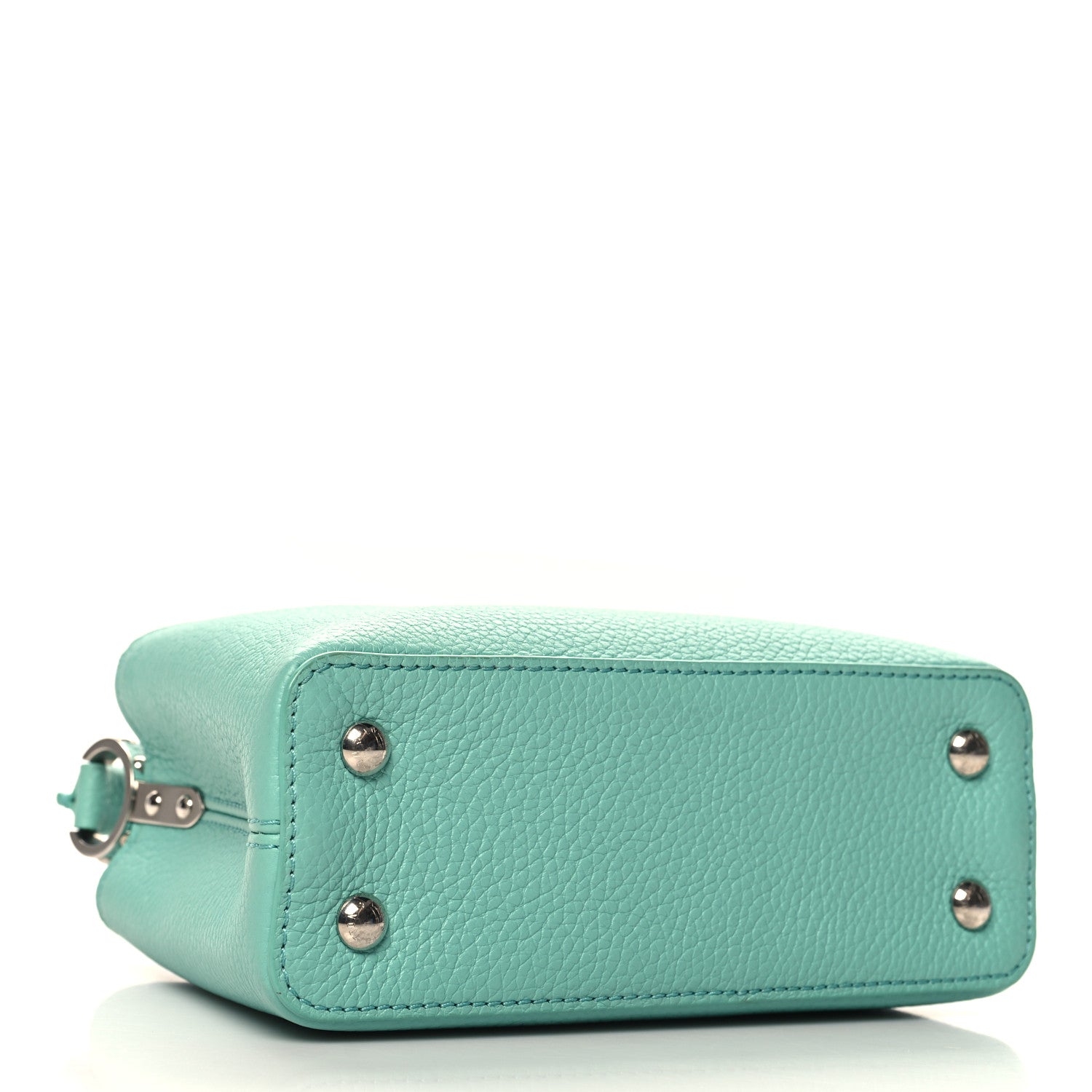 Louis Vuitton Taurillon Mini Capucines Miami Green 4 of 9