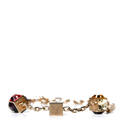 Louis Vuitton Swarovski Gamble Bracelet Gold 1 of 4