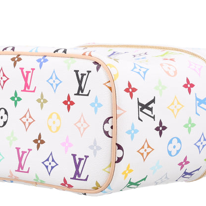 Louis Vuitton LV X TM Monogram Multicolor Nice BB White 9 of 9
