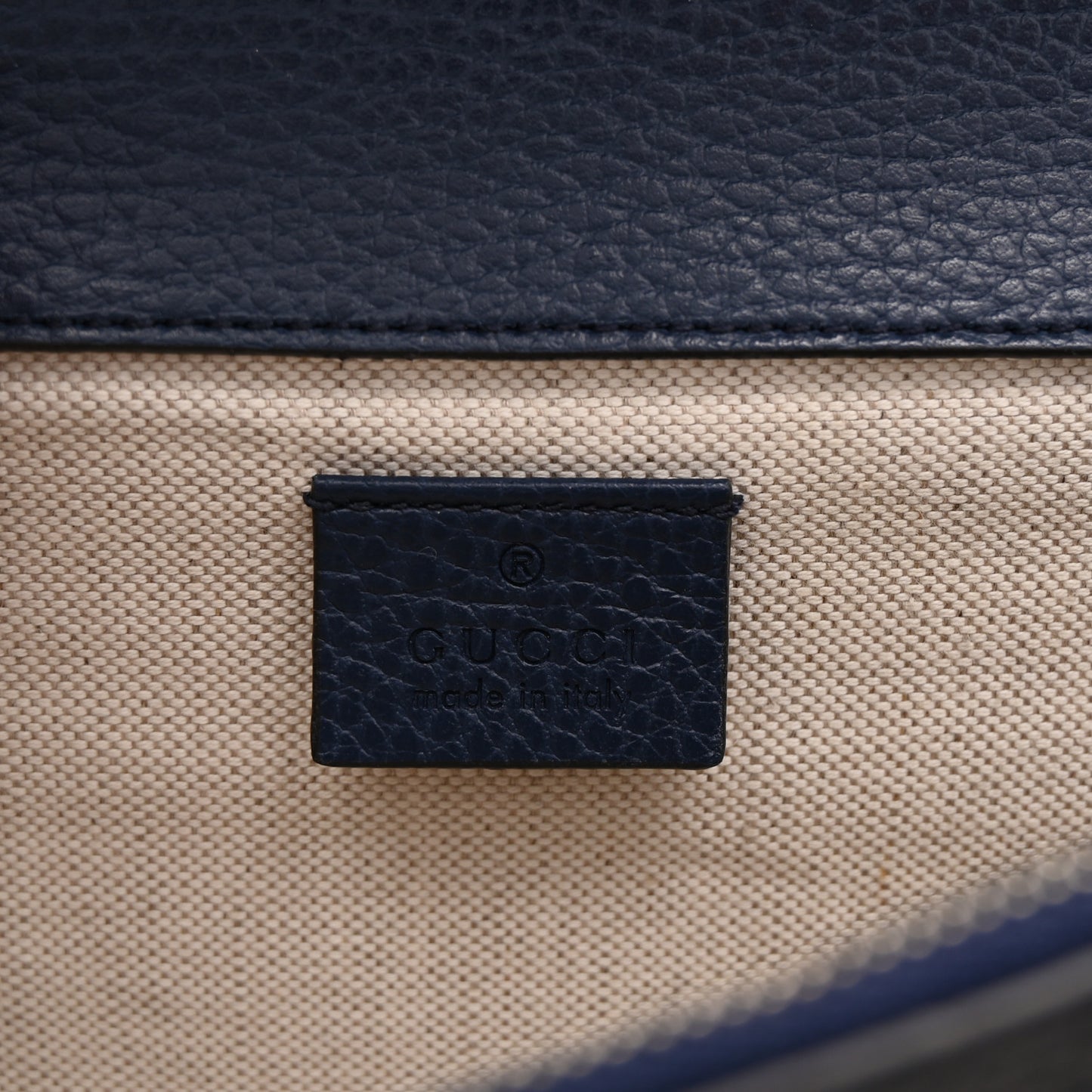 Pebbled Calfskin Small Dionysus Shoulder Bag Blue Agata