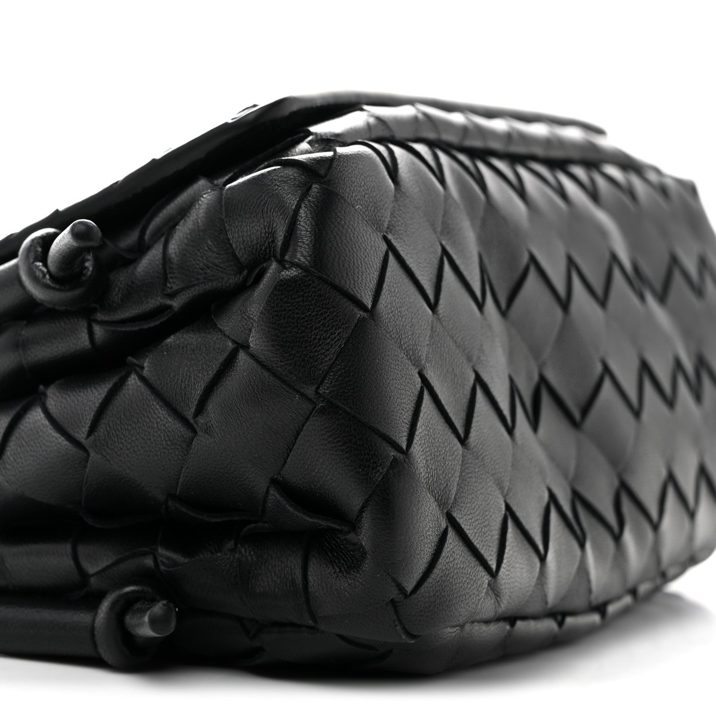 Nappa Intrecciato Notturno Black