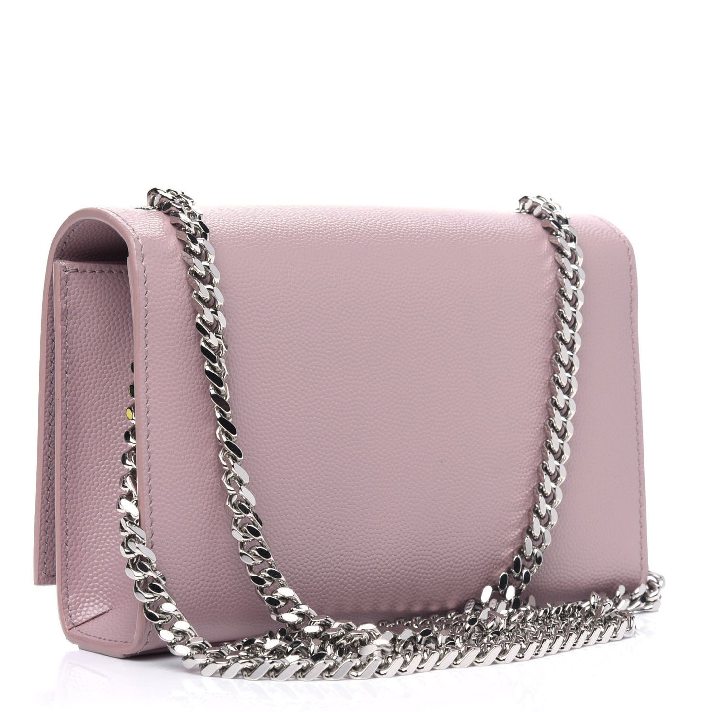Grain De Poudre Small Classic Monogram Kate Satchel Old Rose
