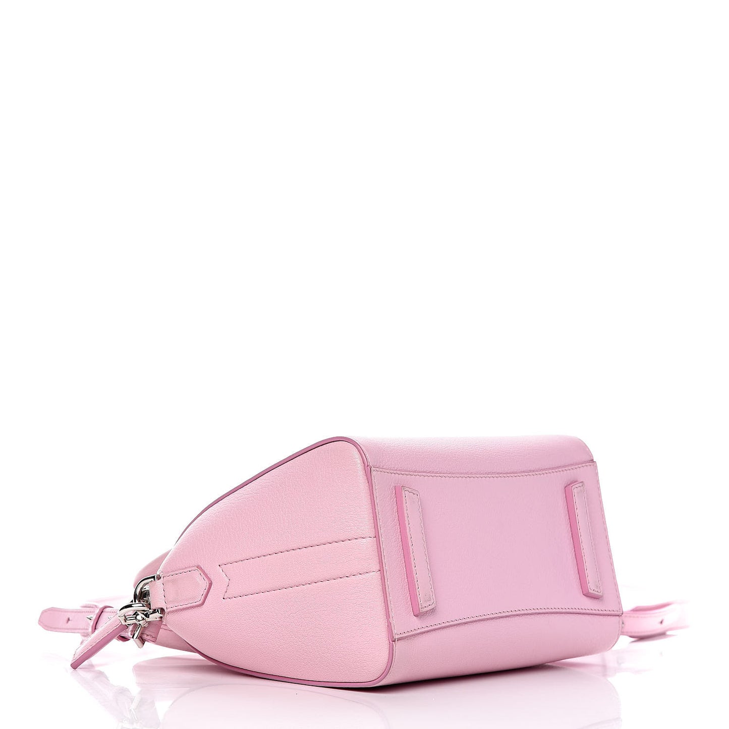 Sugar Goatskin Mini Antigona Bright Pink