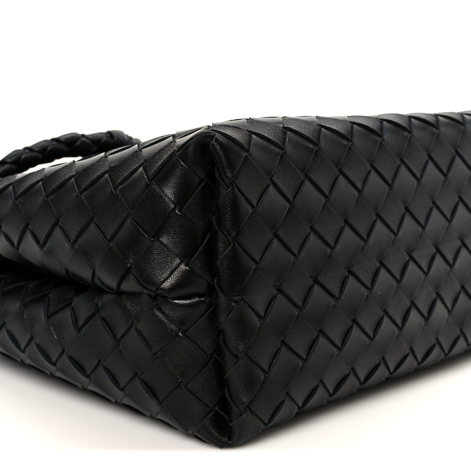 Bottega Veneta Nappa Intrecciato Medium Andiamo Shoulder Bag Black 12 of 13