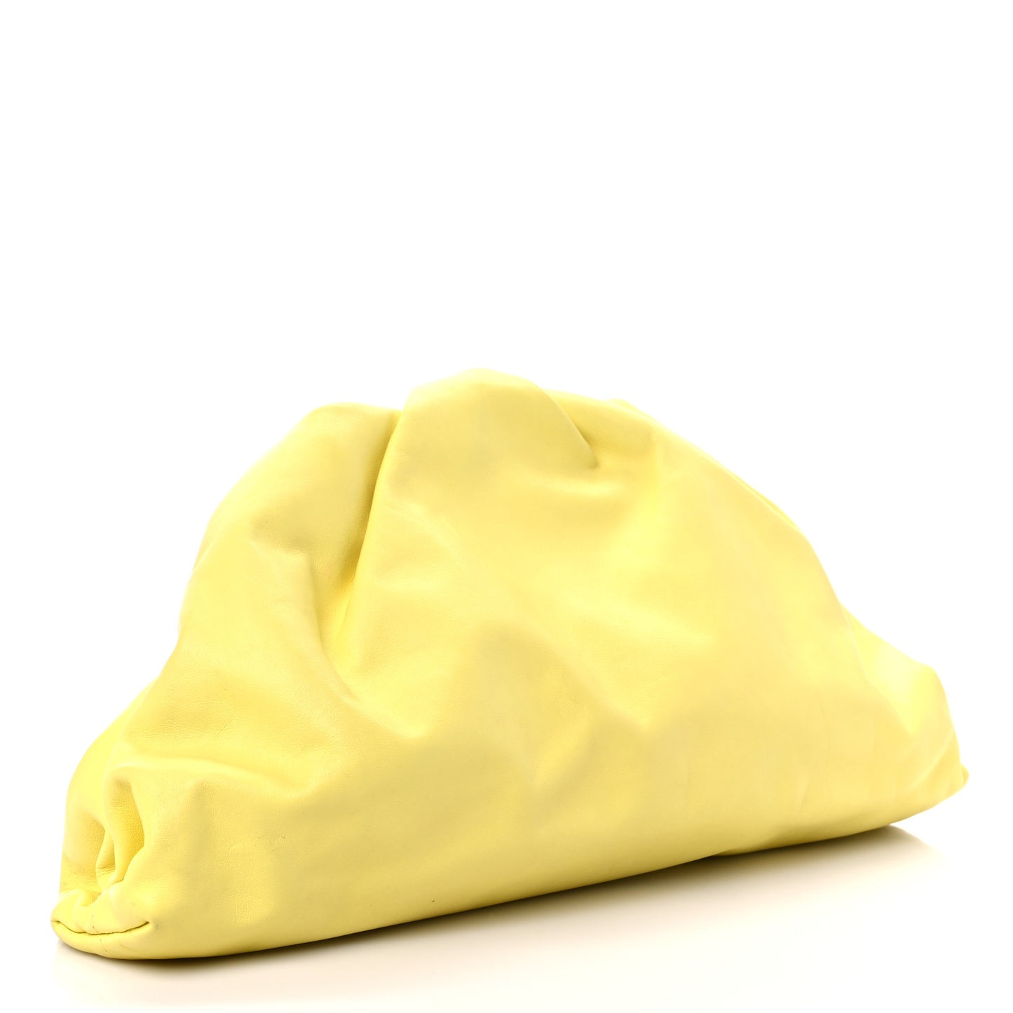 Smooth Butter Calf The Pouch Oversized Clutch Sherbert