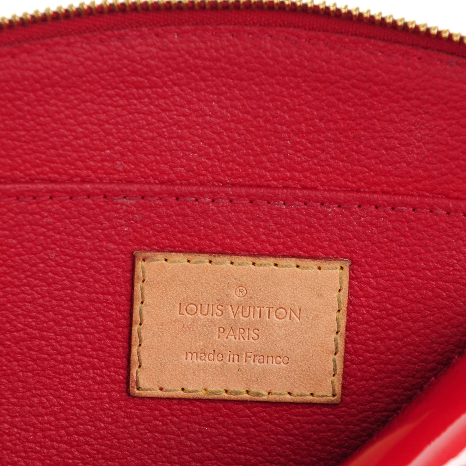 Louis Vuitton Vernis Cosmetic Pouch Pomme D'Amour 8 of 9