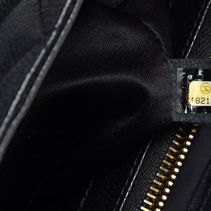 Chanel Caviar Quilted Grand Shopping Tote GST Black 9 of 10