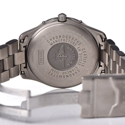 Breitling Titanium 40mm Aerospace Digital Quartz Watch Black E65362 6 of 6