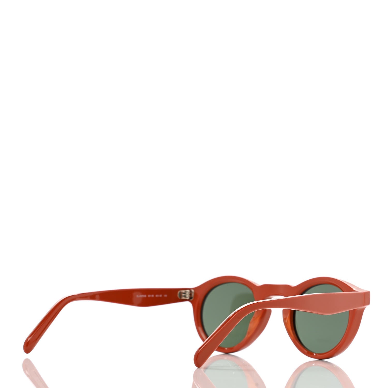 Celine Acetate Bevel Cat Sunglasses CL41370/S Orange 4 of 6
