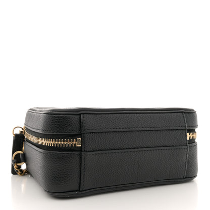 Chanel Caviar Quilted Small CC Filigree Vanity Case Black 4 of 11