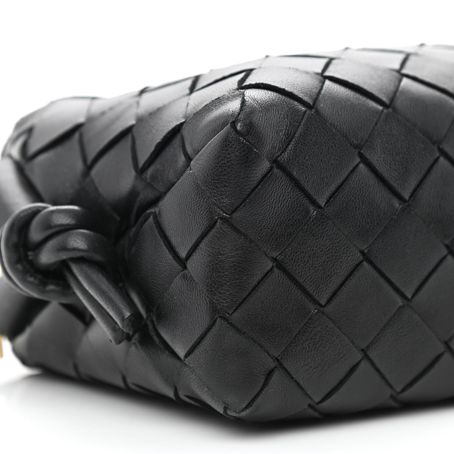 Bottega Veneta Nappa Intrecciato Mini Loop Camera Bag Black 9 of 10